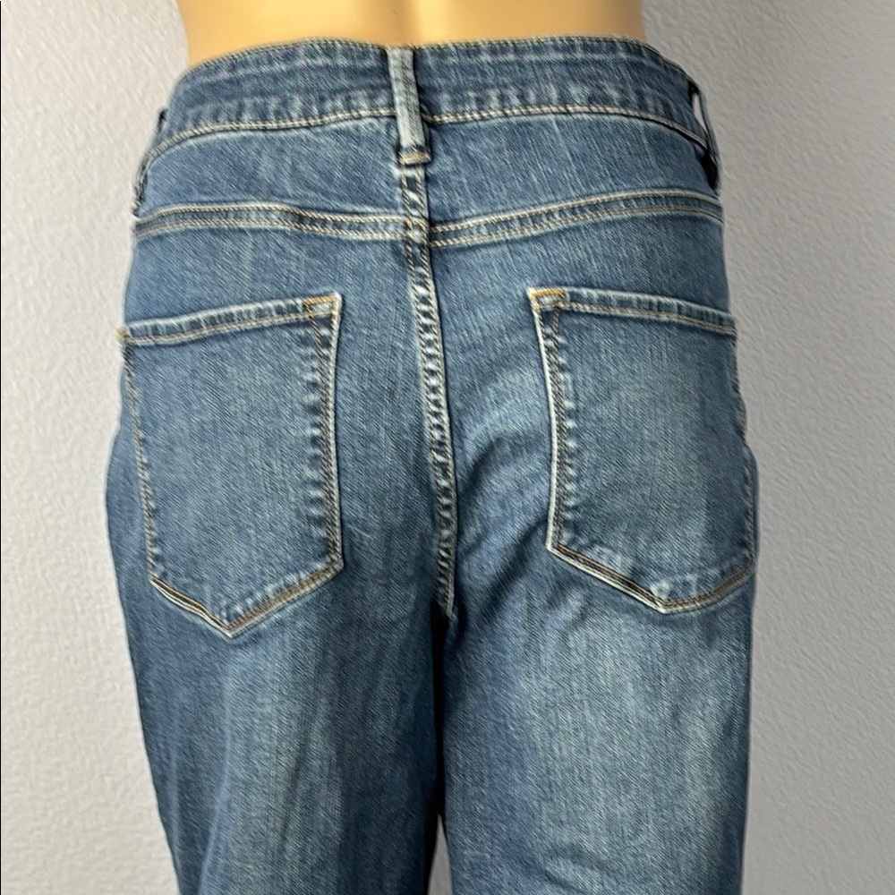 Sonoma Size 10 Classic Mid Rise Straight Blue Denim Jeans